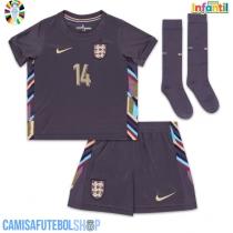 Camisa de time de futebol Inglaterra Ezri Konsa #14 Replicas 2º Equipamento Infantil Europeu 2024 Manga Curta (+ Calças curtas)